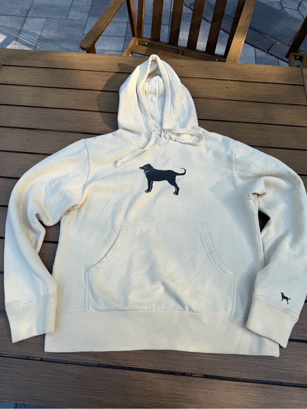 The Black Dog Legacy Collection Hoodie Cream!
